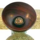 MOONLET ECLIPSE  - african blackwood & madagascar rosewood bowl by Paul Swan - Unique ...  (Click to enlarge)