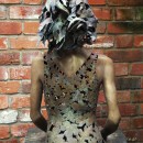 Back view of the Sprite showing her leafy hair and dress