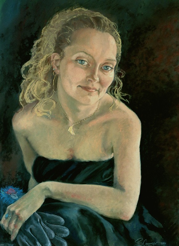 ... a young woman of many talents ... (Click to enlarge)