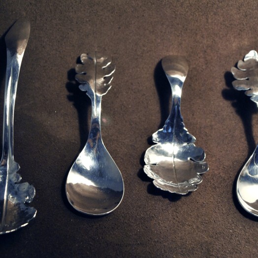 FOUR SILVER SPOONS