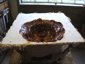 Stage 3 of bronze making technique
