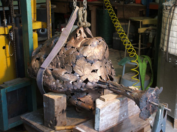 Stage 9 of Bronze making technique