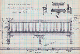 Concrete bench diagram 01